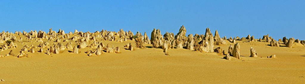 Stone Sculptures in the Sand Australia