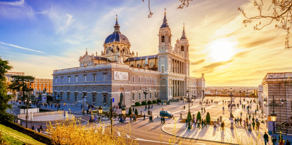 Almudena Cathedral in Madrid