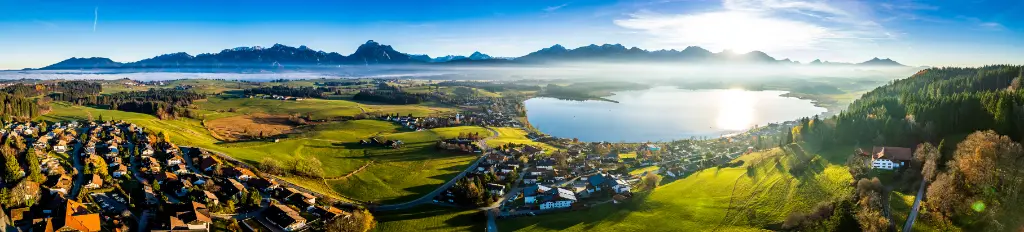 Landscape in the Allgaeu