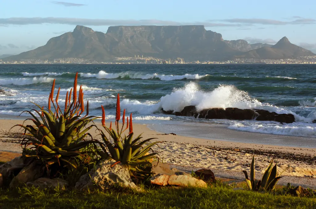 Table Mountain and Cape Town, South Africa